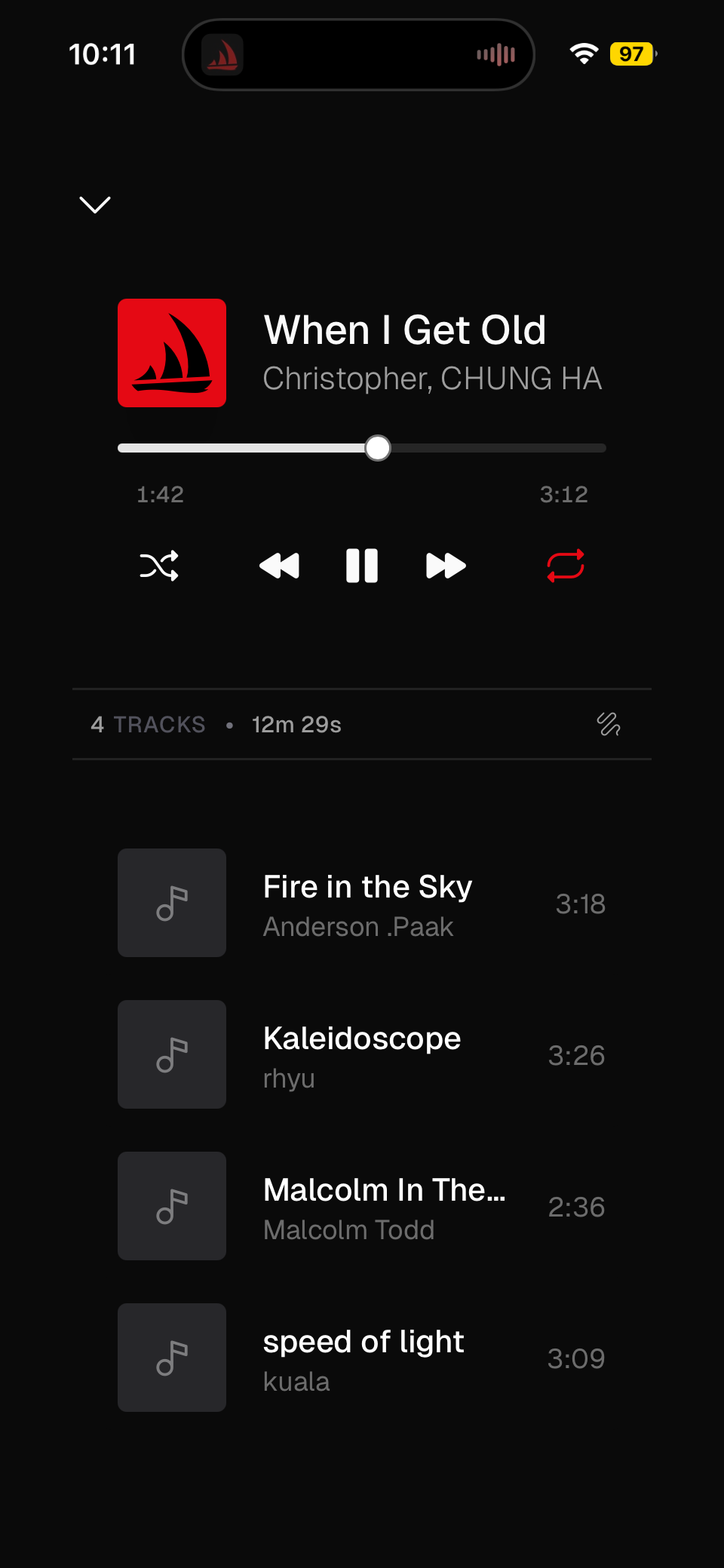 Queue Screenshot